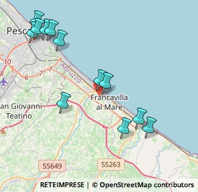 Mappa , 66023 Francavilla al Mare CH, Italia (4.74083)