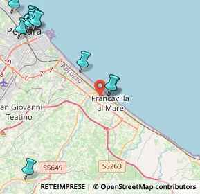 Mappa , 66023 Francavilla al Mare CH, Italia (6.65308)