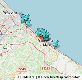Mappa , 66023 Francavilla al Mare CH, Italia (2.26333)