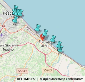 Mappa , 66023 Francavilla al Mare CH, Italia (4.74182)