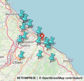 Mappa , 66023 Francavilla al Mare CH, Italia (7.24133)