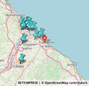 Mappa , 66023 Francavilla al Mare CH, Italia (8.25722)