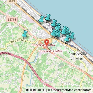 Mappa Contrada San Leonardo, 66023 Francavilla al Mare CH, Italia (0.9205)