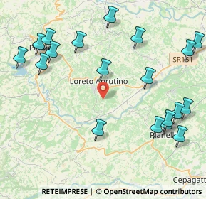 Mappa Via S. Domenico, 65014 Loreto Aprutino PE, Italia (5.5785)