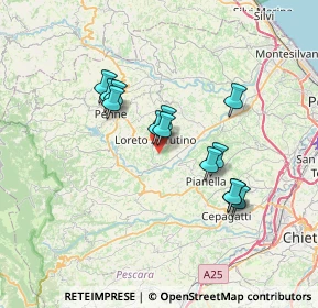 Mappa Via S. Domenico, 65014 Loreto Aprutino PE, Italia (6.07)