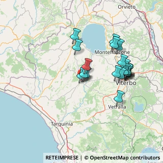 Mappa Via Francesco Baracca, 01017 Tuscania VT, Italia (14.6445)