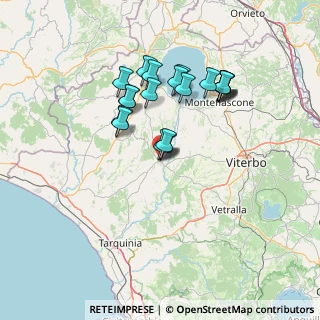 Mappa Via Piansano, 01017 Tuscania VT, Italia (13.091)