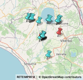 Mappa Via Canino, 01017 Tuscania VT, Italia (10.4)