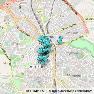 Mappa Piazza Giuseppe Verdi, 01100 Viterbo VT, Italia (0.238)
