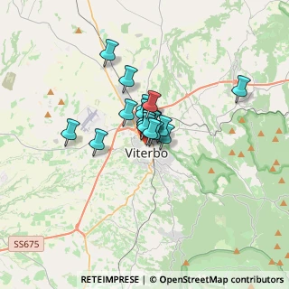 Mappa Via Giovanni Amendola, 01100 Viterbo VT, Italia (1.7215)