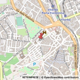 Mappa Via San Faustino, 10, 01100 Viterbo, Viterbo (Lazio)