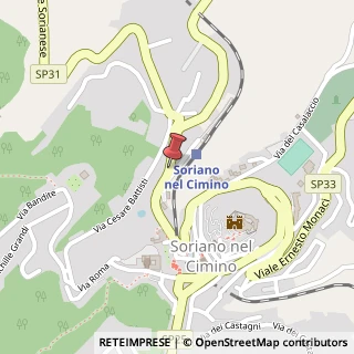 Mappa Via Boccafatta, 2, 01038 Soriano nel Cimino, Viterbo (Lazio)