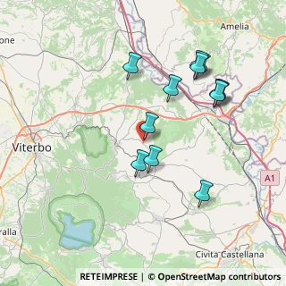 Mappa Via Fratelli Cervi, 01038 Soriano nel Cimino VT, Italia (7.8825)