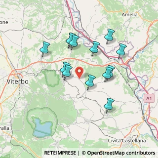 Mappa Via Fratelli Cervi, 01038 Soriano nel Cimino VT, Italia (6.92692)