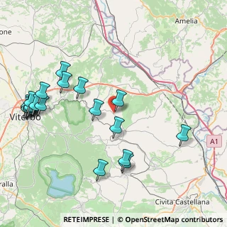 Mappa Via Fratelli Cervi, 01038 Soriano nel Cimino VT, Italia (10.4765)