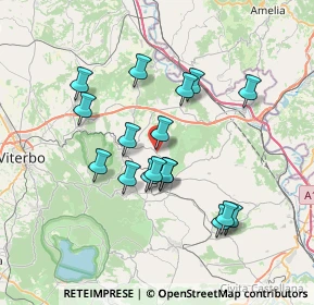Mappa Via Fratelli Cervi, 01038 Soriano nel Cimino VT, Italia (6.66765)