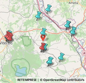Mappa Via Fratelli Cervi, 01038 Soriano nel Cimino VT, Italia (9.957)