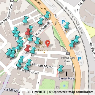 Mappa Via Teatro Nuovo, 01100 Viterbo VT, Italia (0.08759)