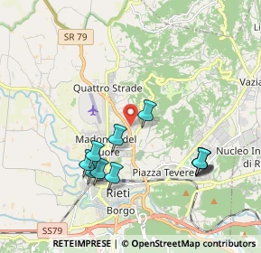 Mappa Via Saragat, 02100 Rieti RI, Italia (2.02455)