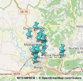 Mappa Via Saragat, 02100 Rieti RI, Italia (1.27938)