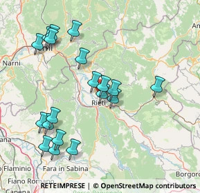 Mappa Via Saragat, 02100 Rieti RI, Italia (17.07684)