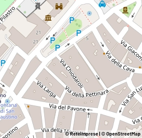 Mappa Via del Pavone, 01100 Viterbo VT, Italia (0)