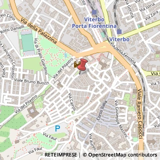 Mappa Piazza della Rocca, 10, 01100 Viterbo, Viterbo (Lazio)