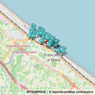 Mappa Via Cesare de Titta, 66023 Francavilla al Mare CH, Italia (0.4935)