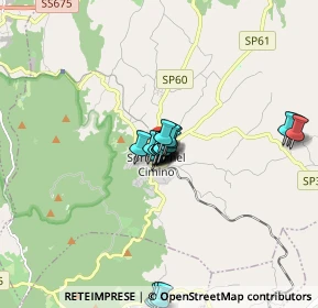 Mappa Via delle Mole, 01038 Soriano nel Cimino VT, Italia (1.341)