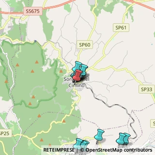 Mappa Via delle Mole, 01038 Soriano nel Cimino VT, Italia (2.224)