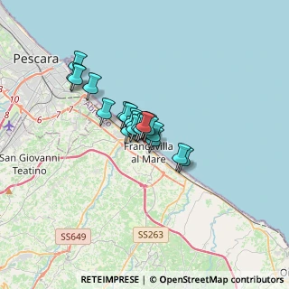 Mappa Via Bologna, 66023 Francavilla al Mare CH, Italia (2.0155)
