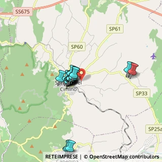 Mappa Via Alcide De Gasperi, 01038 Soriano Nel Cimino VT, Italia (1.5865)