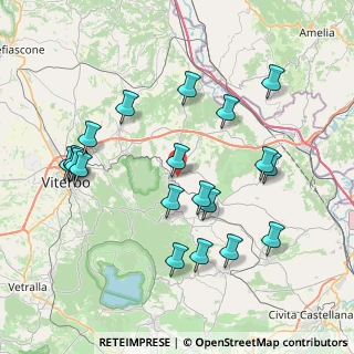 Mappa Via Alcide De Gasperi, 01038 Soriano Nel Cimino VT, Italia (8.6765)