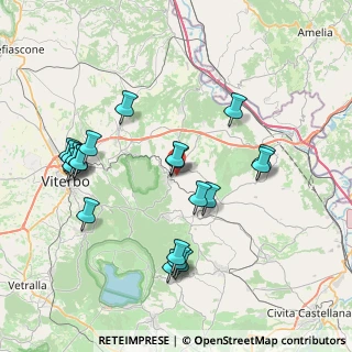 Mappa Via Alcide De Gasperi, 01038 Soriano Nel Cimino VT, Italia (8.5475)