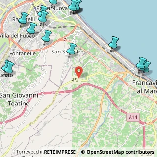 Mappa Contrada Fontechiaro, 66023 Francavilla al Mare CH, Italia (3.54)