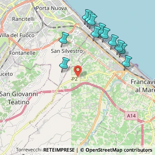 Mappa Contrada Fontechiaro, 66023 Francavilla al Mare CH, Italia (2.485)