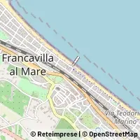 Hartă Francavilla al Mare