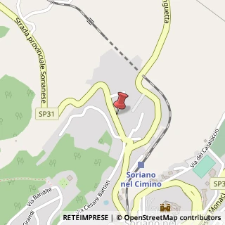 Mappa Viale Cesare Battisti, 24, 01038 Soriano nel Cimino, Viterbo (Lazio)