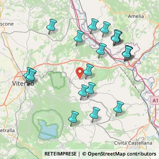 Mappa :Contrada S. Pietro, 01038 Soriano nel Cimino VT, Italia (9.638)
