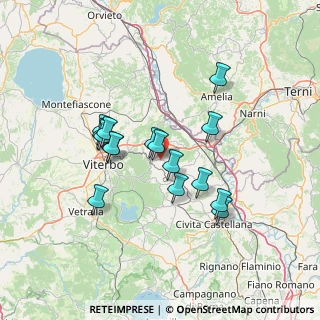 Mappa :Contrada S. Pietro, 01038 Soriano nel Cimino VT, Italia (12.495)