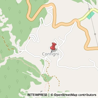 Mappa Piazza v. emanuele, 02040 Configni, Rieti (Lazio)