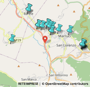 Mappa Località Capaturo, 67017 Pizzoli AQ, Italia (2.213)