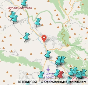 Mappa Località Capaturo, 67017 Pizzoli AQ, Italia (7.1085)