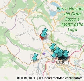 Mappa Località Capaturo, 67017 Pizzoli AQ, Italia (8.84368)