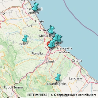 Mappa Via Fino, 65010 Spoltore PE, Italia (13.09818)