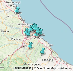 Mappa SS 649, 66023 Fondo Valle , Italia (8.93727)