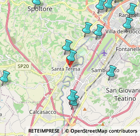 Mappa Via Pescara, 65010 Spoltore PE, Italia (3.00333)