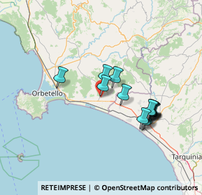 Mappa Strada Pedemontana, 58011 Capalbio GR, Italia (13.38867)