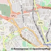 Karte Viterbo
