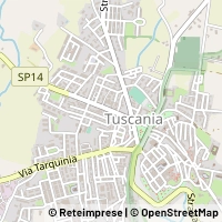 Karte Tuscania